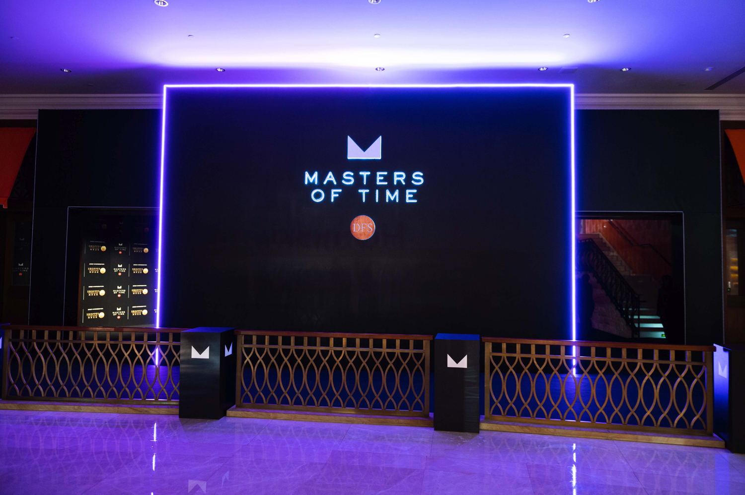 DFS Master Of Time Event 2022 Art-Tech Interactive Installation